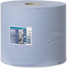 Протирочная бумага Tork 23.5 см x 34.0 см - синяя, 255 м
