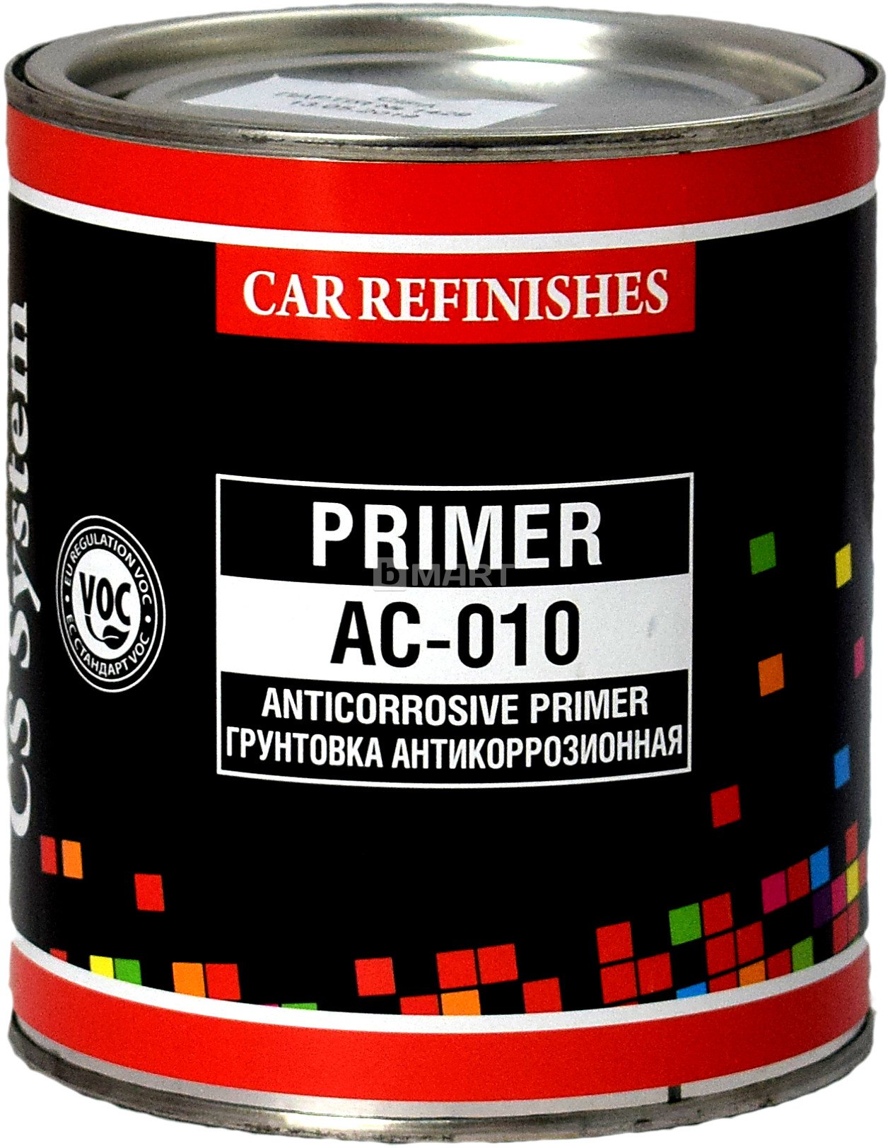 Грунтовка алкидно-акриловая антикоррозионная CS System АС – 010 Серая ...