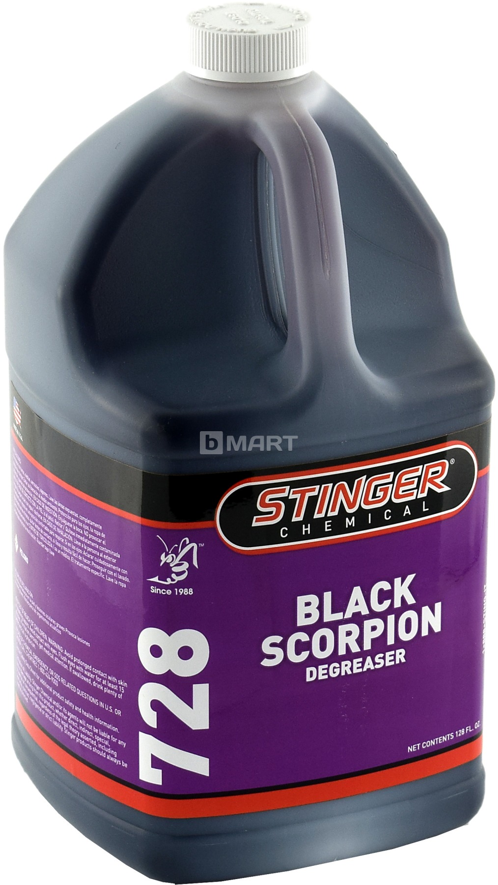 Концентрированный обезжириватель Black Scorpion Degreaser на водной ...