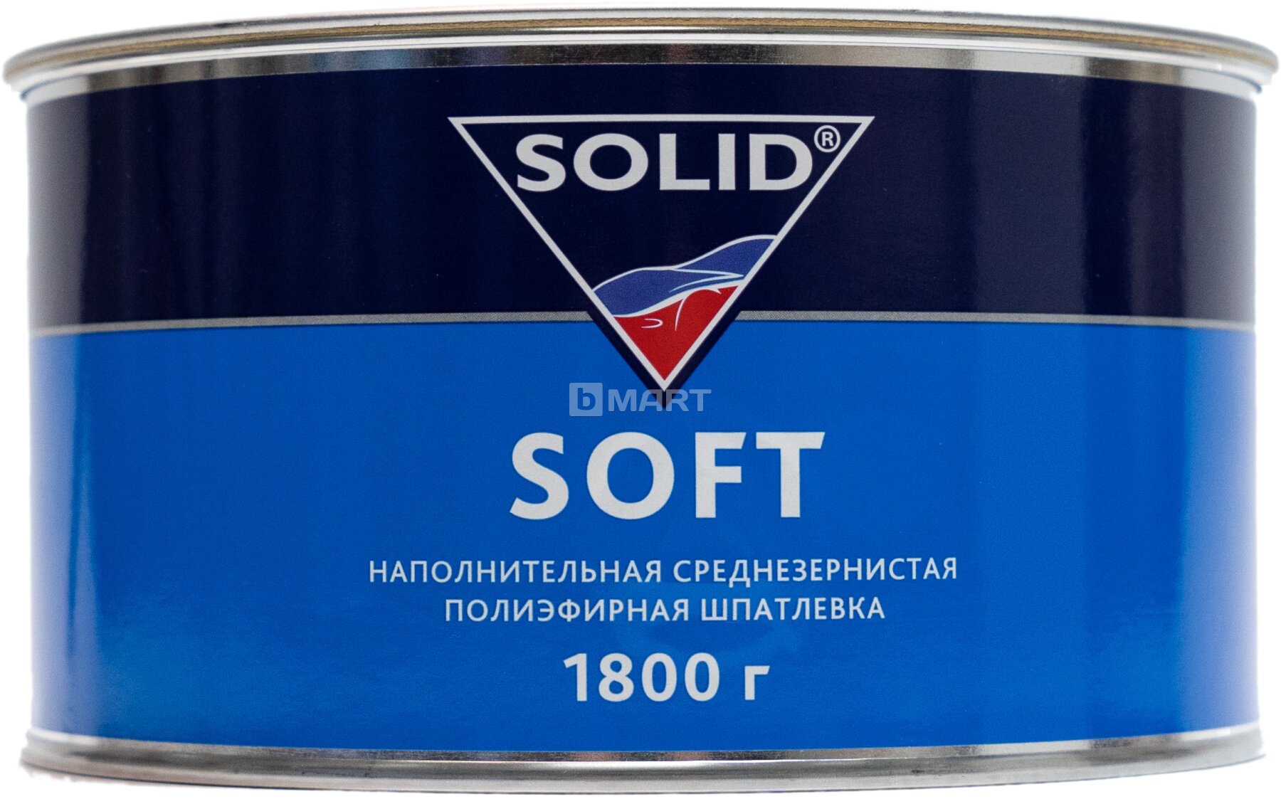 Шпатлевка Solid Soft мелкозернистая полиэфирная шпатлевка 1.8 кг 506.19 грн