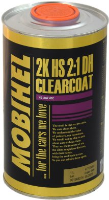 Mobihel 2K HS 2:1 бесцветный лак DH low VOC 1 л