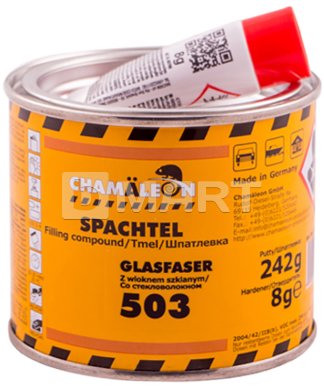 CHAMAELEON 503 шпаклівка поліестрова зі скловолокном 0.25кг