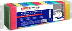 Губки кухонные PRO service Standard 10 шт Color Mix