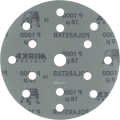 P1000 Абразивный диск Polarstar 150 мм 15 отверстий