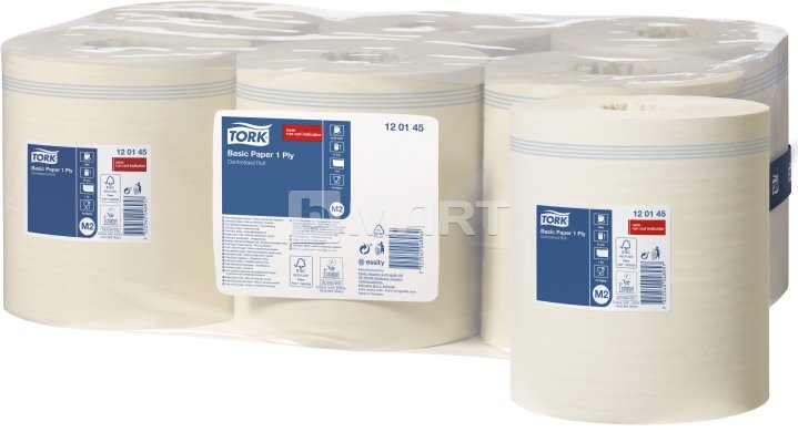 Рушники Tork Basic макси з центральною витяжкою 300 м - білі