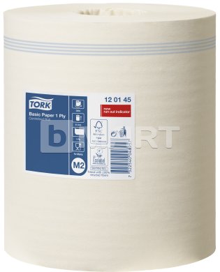 Рушники Tork Basic макси з центральною витяжкою 300 м - білі
