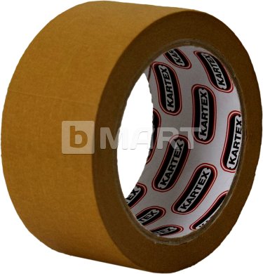 Лента малярная Kartex 48 мм x 35 м коричневая 