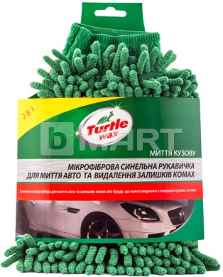 Рукавичка микрофибровая синельная для удаления следов насекомых Turtle Wax
