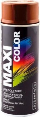 Краска универсальная коричневая Maxi Color 400 мл