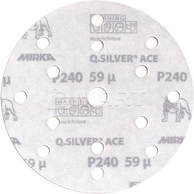 P240 Абразивный диск Q.Silver Ace 150 мм 15 отверстий