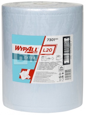 Протирочная бумага Wypall L20 190 м - голубая