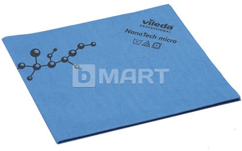 Серветка Vileda Nanotech micro 40 x 38 см, синя
