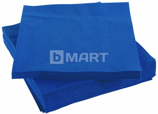 Салфетки Tork 33 см x 33 см, 150 шт - синие