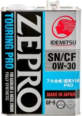 Моторное масло Idemitsu Zepro Touring Pro 0W30 SN/GF-5, 4л