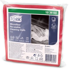 Многоразовая салфетка из микрофибры Tork 183603