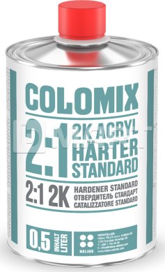 Отвердитель 2К для акриловых эмалей Colomix 2:1 0.5 л