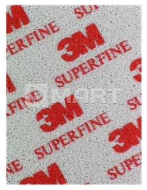 P400 Супертонкая абразивная губка 3M Softback Superfine