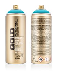 Краска Montana Gold P2000 100% Циановая (100% Cyan) 400 мл