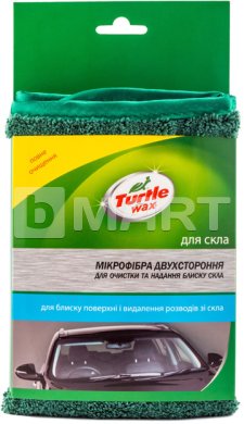 Микрофибра двусторонняя для стекол Turtle Wax