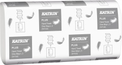 Полотенца KATRIN Plus сложения W 23.5 см x 34 см - белые