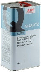 Лак PREMIUM класу безбарвний акрил HS APP 2K HS QUARTZ Q301 2: 1 5 л