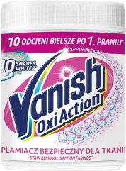 Пятновыводитель и отбеливатель порошкообразный для тканей Vanish Gold Oxi Action Кристальная белизна 470 г