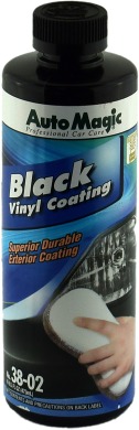 Черный блеск Black Vinyl Coating для внешних поверхностей на водной основе