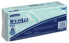 Нетканый материал Wypall X50 42.5 см x 25 см - зеленый