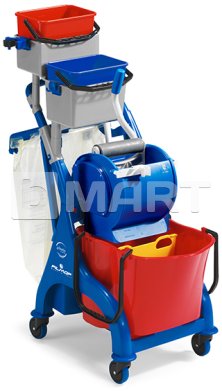 Телега Filmop Vega комплексная для уборки с роликовым отжимом