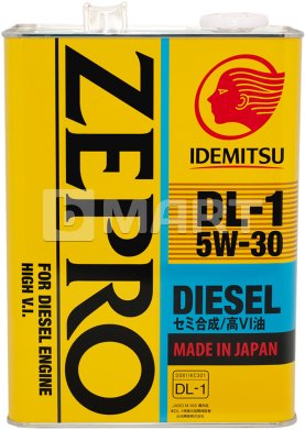 Масло моторное полусинтетическое Idemitsu Zepro Diesel DL-1 5W-30, 4л