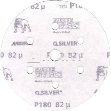 P180 Абразивный диск Q.Silver 150 мм 7 отверстий