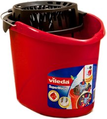 Ведро с отжимом Vileda Супер Mocio 10 л Красное