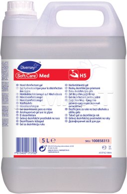 Гель-дезинфектант для рук Diversey Soft Care MED H5 5л