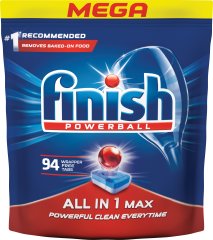 Таблетки для посудомоечных машин FINISH All-in-1 Max (94 шт)