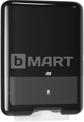 Диспенсер Tork для листовых полотенец ZZ макси - черный