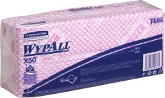 Нетканый материал Wypall X50 42.5 см x 25 см - красный