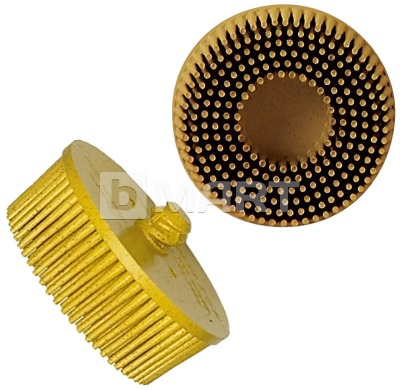 P80 Диск-щетка 3M Bristle Roloc 50 мм - желтая, средняя