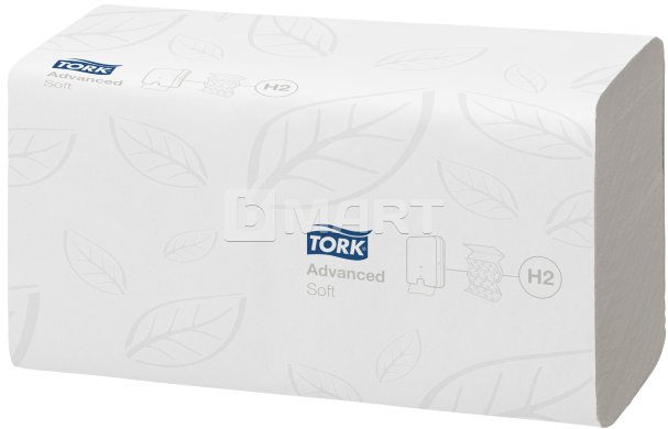 Полотенца Tork Xpress узкопанельные 34 см x 21.2 см - белые