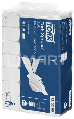 Полотенца Tork Xpress узкопанельные 34 см x 21.2 см - белые