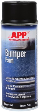 Бамперная аэрозольная краска Bumper Paint - New Line черная