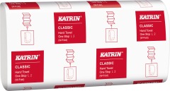 Полотенца KATRIN Classic сложения W 20.6 см x 34 см - белые
