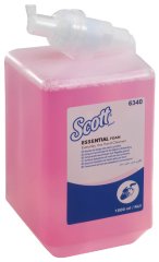 Мыло-пена Scott для рук 1 л - розовое