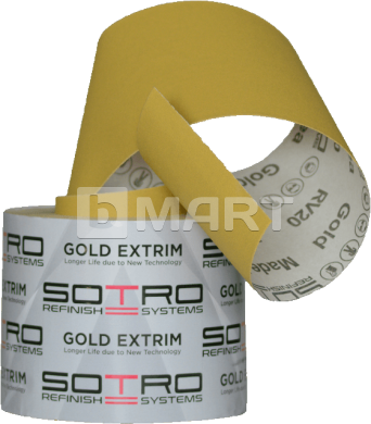 P320 SOTRO GOLD Extrim бумага абразивная в рулоне  115 мм x 25 м