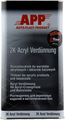 Розчинник акриловий APP 2K Acryl Verdünnung AVN нормальний 5 л