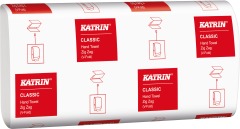 Полотенца KATRIN Classic сложения V 22.9 см x 23.2 см - белые