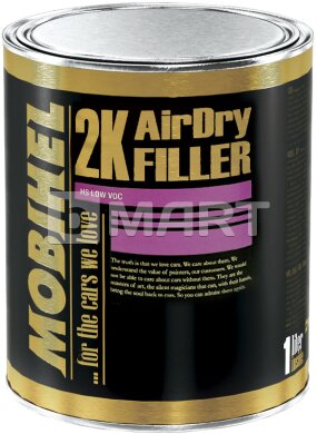 MOBIHEL 2K HS грунт-наполнитель воздушной сушки AIR DRY Low VOC 1 л