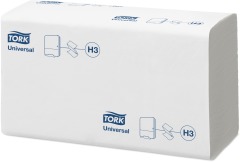 Рушники Tork Singlefold складення 23 см x 23 см - білі, суперм'які