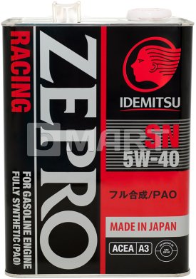 Масло моторное Idemitsu Zepro Racing 5W-40, 4л