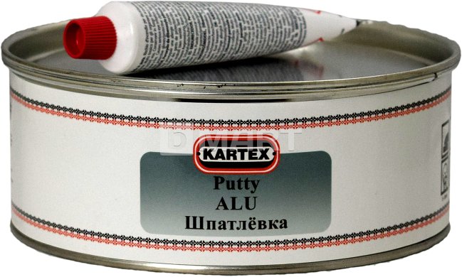 Шпатлевка с алюминием Kartex 1.0 кг