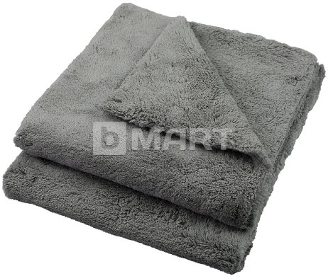 Мікроволоконна тканина сіра 500 г/м² | 40×40 см Micro Fiber Fluffy Car System